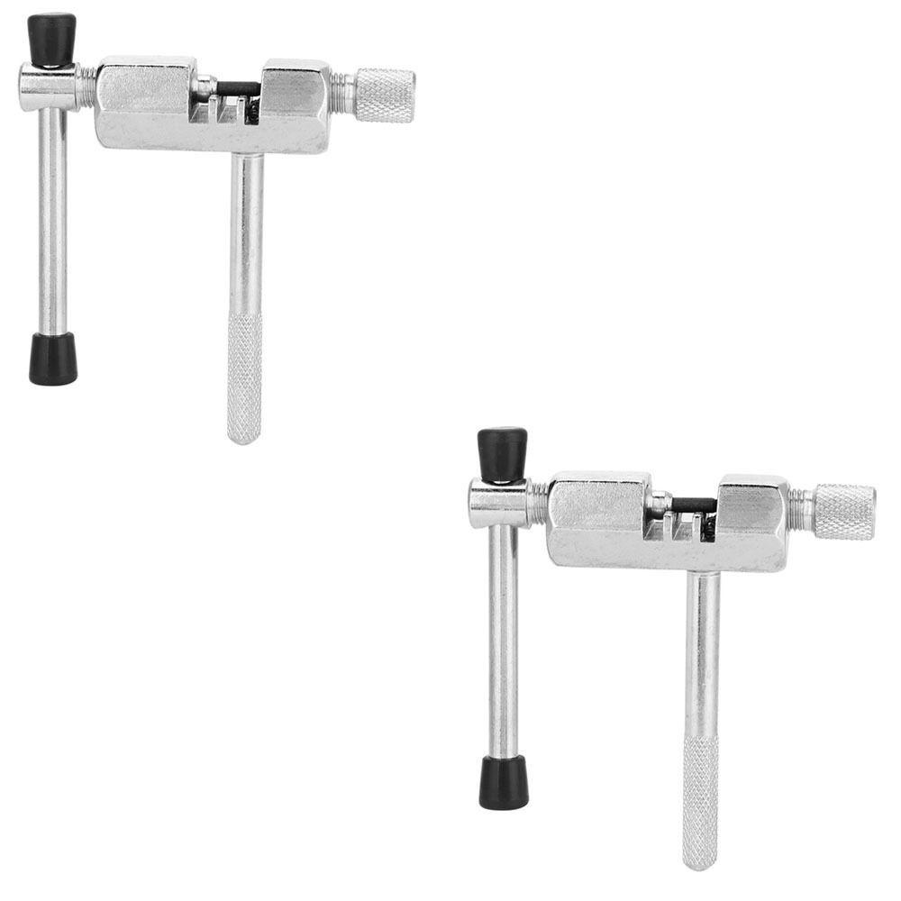 

2 PCS Portable Carbon Steel Bicycle Chain Cutter Mini Silver Chain Breaker Chain Splitter Bike Repair срібний