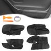 Car Interior Door Panel Armrest Cover Sticker Trim For VW Golf 5 Jetta 2005 2006 2007 2008 2009 2010 Microfiber Leather LHD RHD