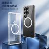 Applicable to Samsung S26Ultra crystal clear magnetic mobile phone case S26Plus transparent S26 anti-drop protective case