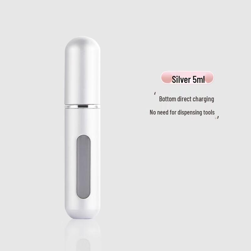 Portable Bottom-Fill Perfume Atomizer Bottle