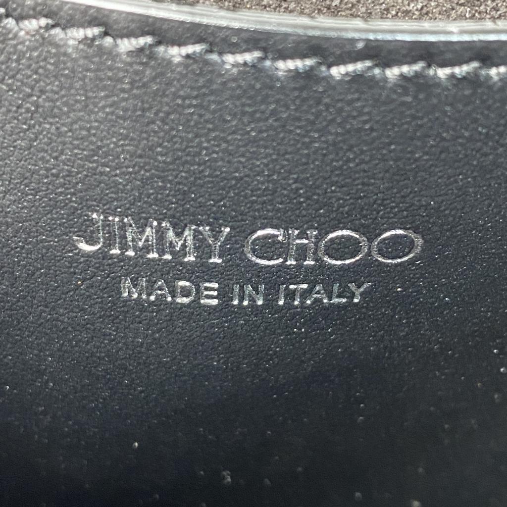 Used JIMMY CHOOShoulder Bag black leather Women