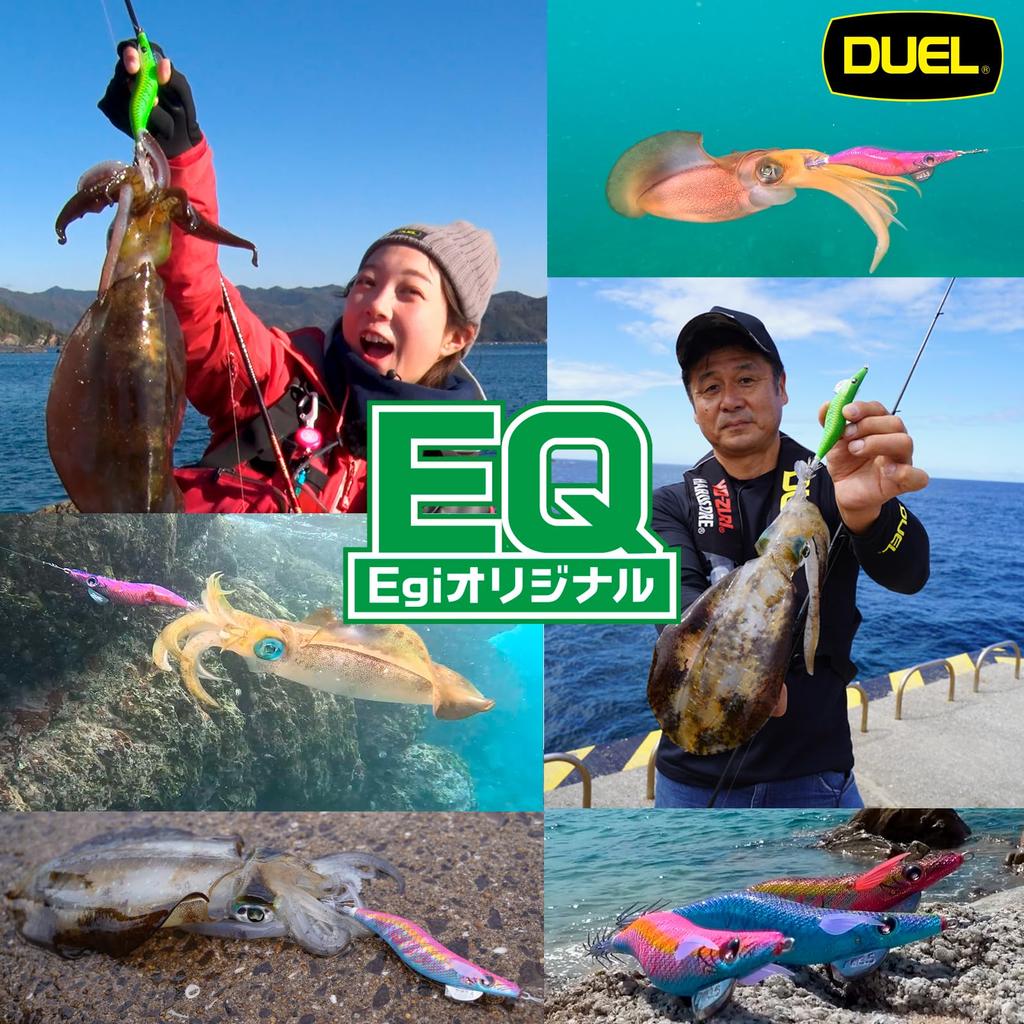 DUEL Egi EQ (Egi Original) No. 3.0 14.5g NF Red