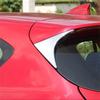 For Mazda CX-5 2012-2016 ABS Chrome Car Tail Wing Rear Window Wing Spoiler Side Triangle Panel Cover Trim Decoration Sticker