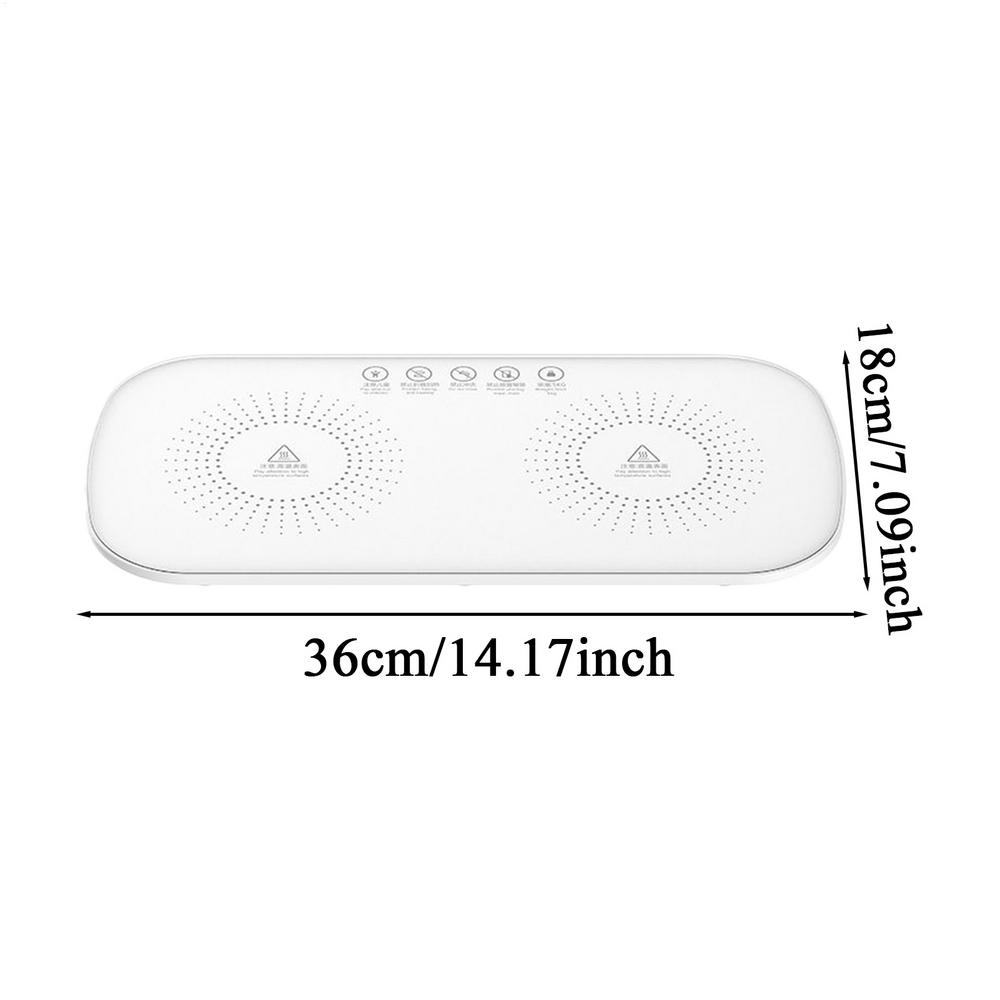 

Heating Mat For Food Plate Thermal Tray Restaurant Plate Warmer For Party Buffet Catering Holiday Restaurant Dinner Entertaining синий