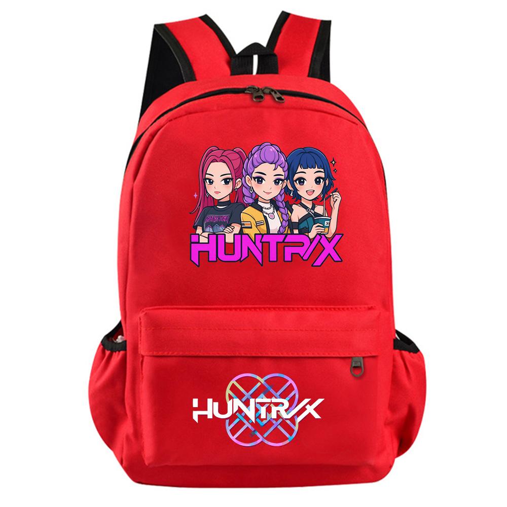 Anime Cartoon Kpop Demon Hunters Printed Backpack for Teenager Student Girl Boy Bookbag Schoolbag Women Large Capacity Travel Bag Kid Gift Rucksak