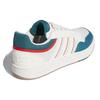 Adidas Neo Hoops 3.0 Fabric Comfortable Non-Slip Durable Low-Top Skate Shoes Men Sneakers White Blue GZ3805