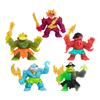 Heroes of Goo Jit Zu Cursed Goo Sea  Super Uzi Goo Filled Toy Slash Action Figure Hero Pack  Reveals the Curse with a Color-Changing Face  Stretches