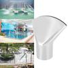 Directional Fan Shaped Fountain Nozzle Female Thread Landscape Spray Head for SPA Swimming