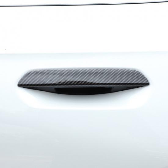 Carbon Fiber ABS Side Door Handle Cover Trim For BMW 2/4 Series/X1