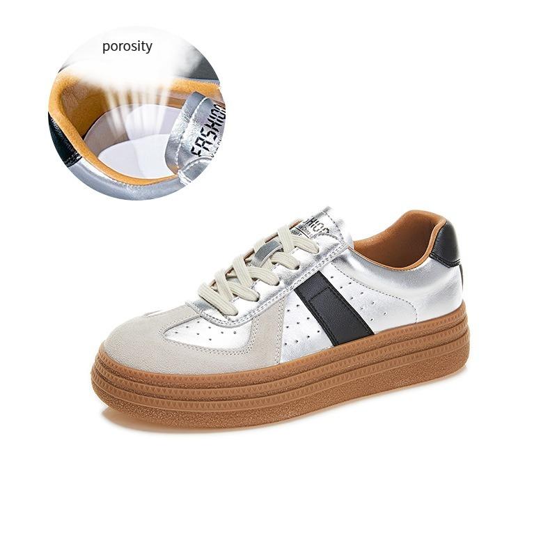 Leder deutsche Trainingsschuhe Herbst Damen Gump Schuhe Casual Sportschuhe