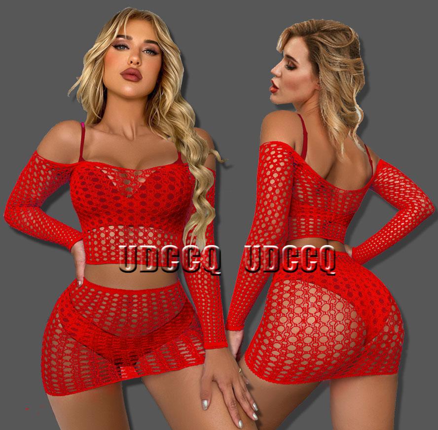 Sexy Lingerie Babydoll baby doll minidress long sleeve Underwear Sleepwear Teddies Best Nightgown toy Sleepwear hot erotic dress