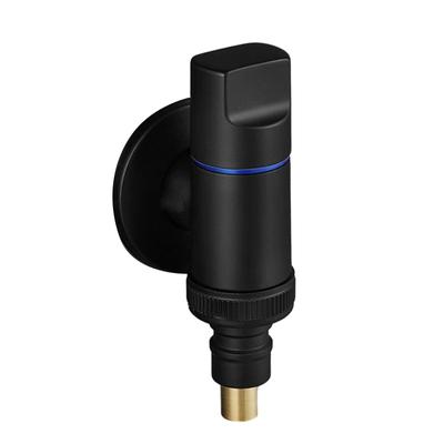 Çamaşır makinesi musluğu pirinç su durdurucu hızlı açılan açılı vana