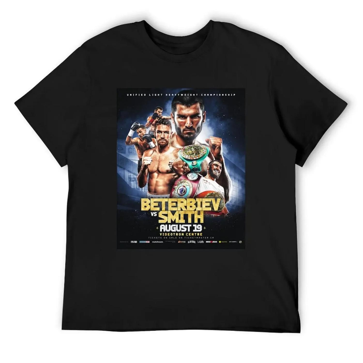 

Beterbiev vs Smith Official Fight Poster Classic T-Shirt graphic t shirts baggy shirts cute clothes shirts graphic tee men S