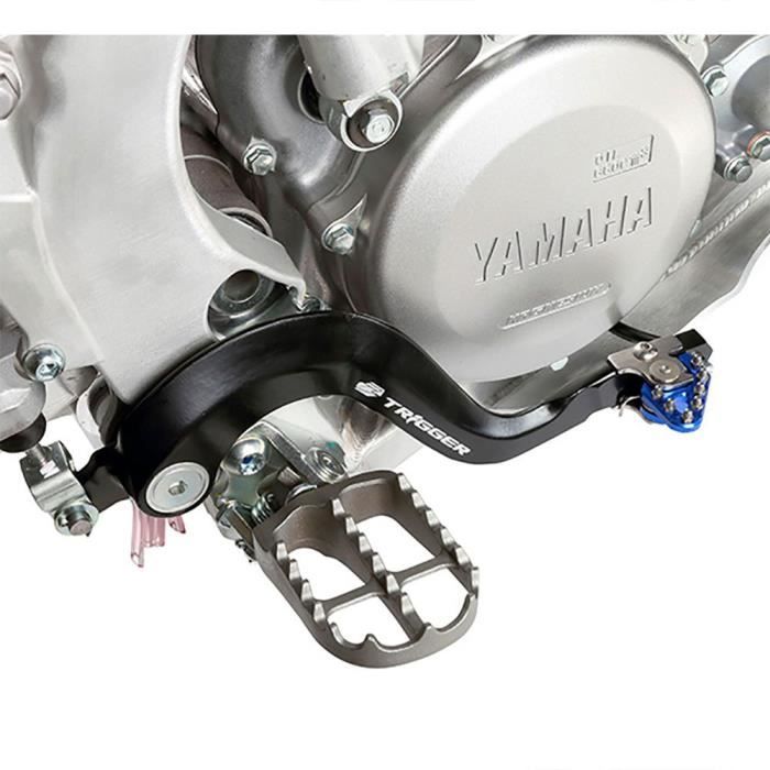 Pédale De Frein ZETA - Bleu - Compatible Avec Yamaha YZ 125/250 2005-2020 Et 2017-2020