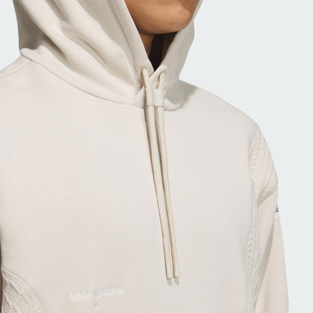 Adidas Lounge Hooded Sweatshirt Men Tops Han-Jade-White IQ1364