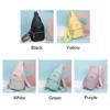 Women Chest Bag PU Leather Fashion Shoulder Bag Simple Casual Chest Waist Pocket