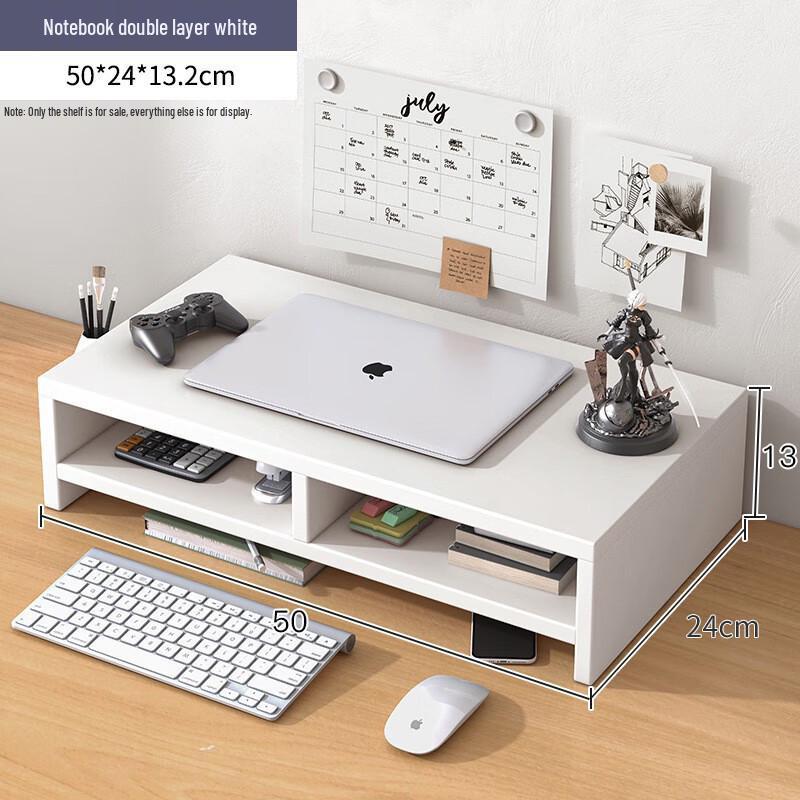 Ayub Double-Layer Monitor Riser Stand