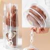 Clear Figure Display Bag PVC Doll Bag with Keychain Mini Doll Hanging Bag Multifunctional Zipper Closure for Lipstick Charms