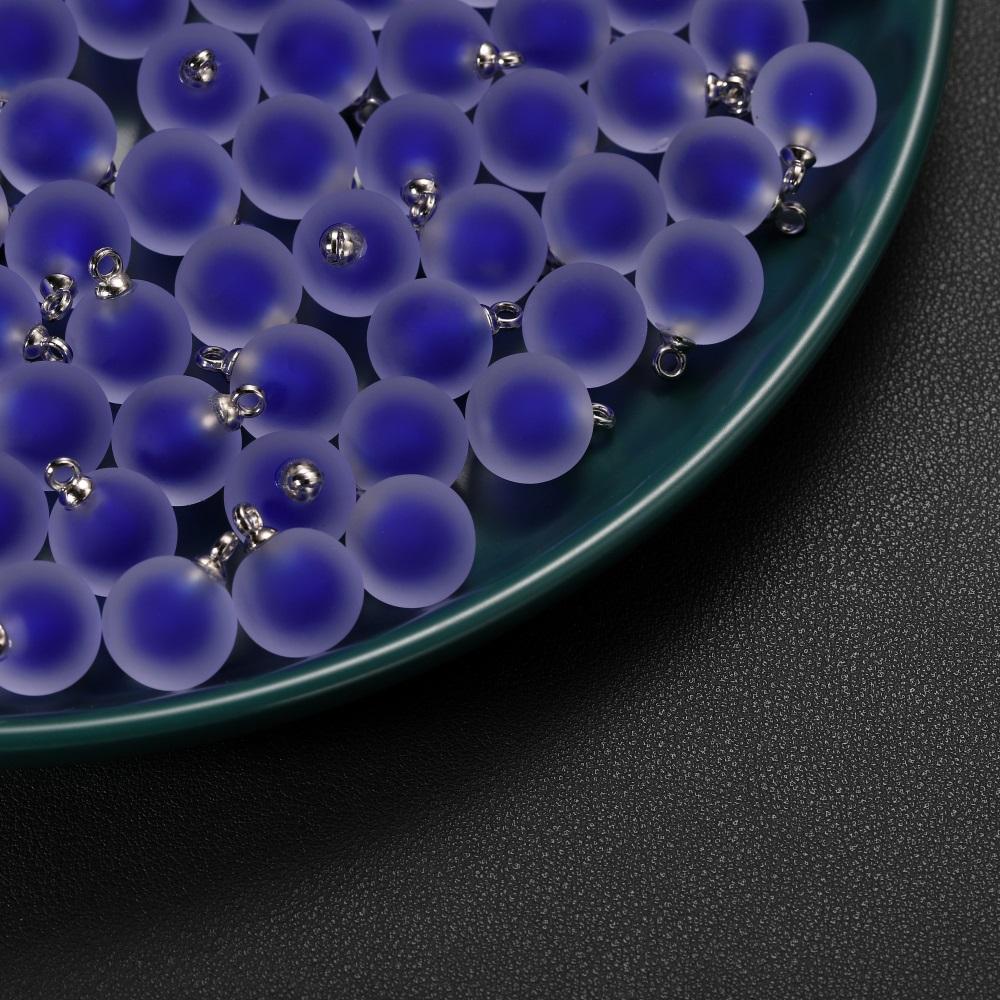 10pcs/lot Resin Frosted Multicolor Heart Charms For Handmade Bracelet Earrings Necklace Pendant DIY Jewelry Making Supplies