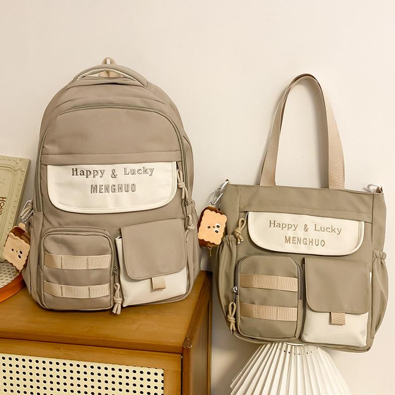Girls  Junior High School Students  Elementary School Students  Two Piece Backpacks  High School Students  Backpacks
