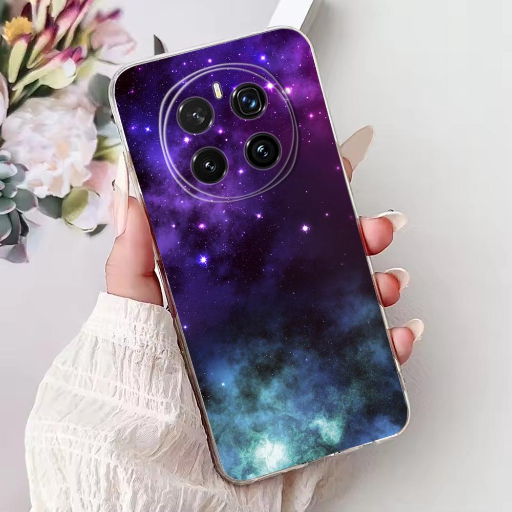 For Honor Magic 7 Pro Silicone Case Cute Pattern Soft Clear TPU Phone Cover For Huawei Honor Magic7 Pro Funda Transparent Bumper