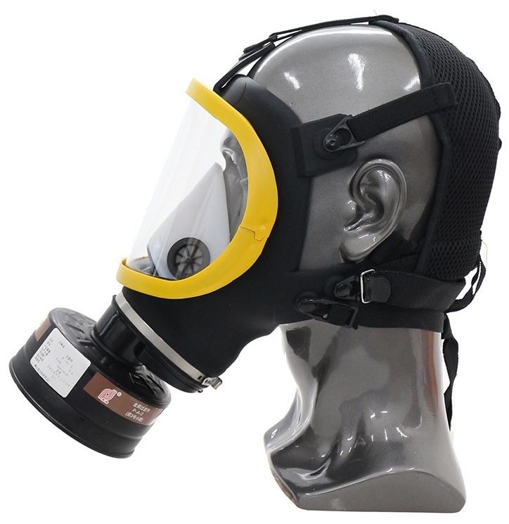 Show Max Gas Mask Black-Yellow