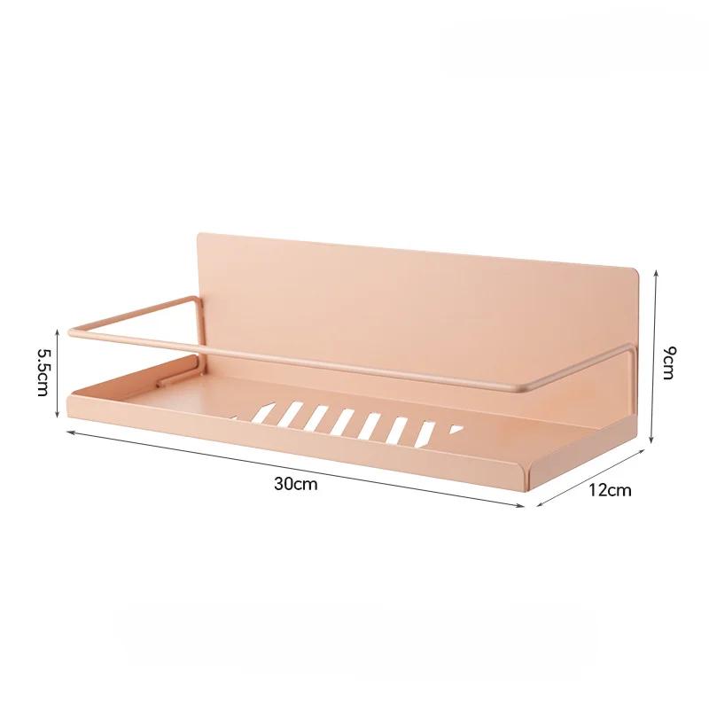Magnetic Spice Rack for Refrigerator Side Shelf Kitchen Punch-Free Hanging Sundries Frame Wall Mounted Hollow Out Storage Racks