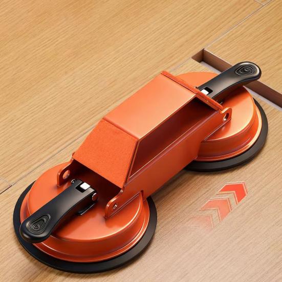 Suction Cup Dual-Side Knock-On Floor Tool with Gap Fixer Vacuum Suction Lock Engineered Wood Floors