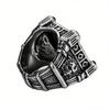 Personalized Men'S Punk Skull Jewelry Gothic Rock Ring