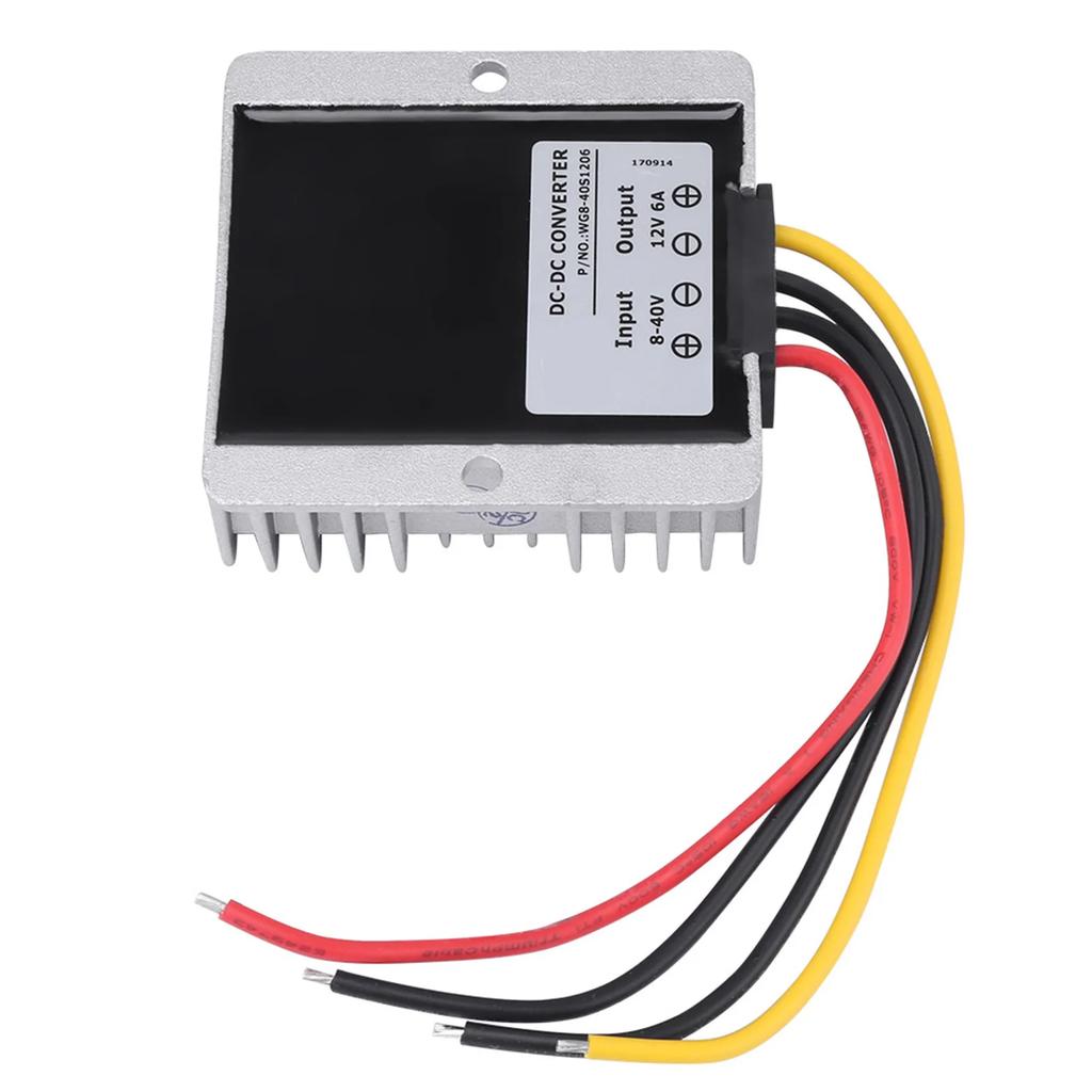 DC8V~40V to 12V 6A 72W Auto Step UP/Down Converter Boost/ Voltage Regulator Module