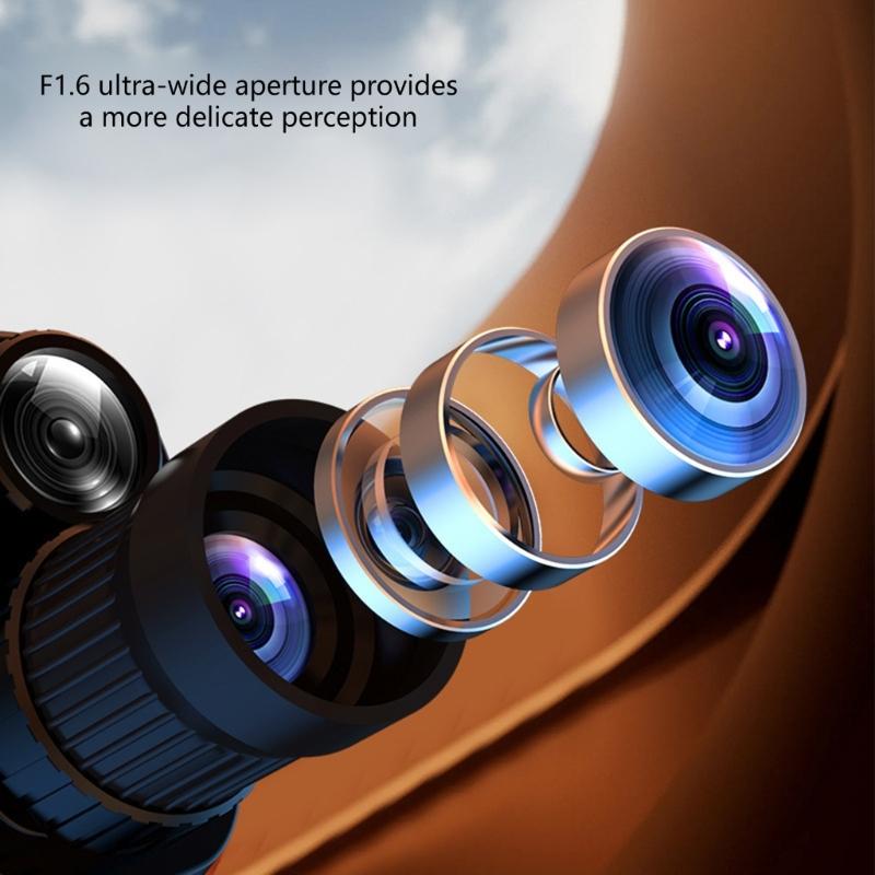 Ultrared Rays Night Visibility Monocular Optically 16x Magnification Recording Functionality For Hunting Hiking Surveillances