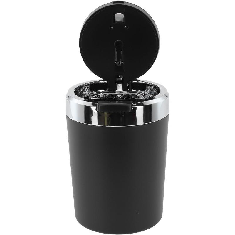 Automotive Ashtray with Light, One-Click Lid – Practical and Stylish Car Accessory for Home and Vehicle Use Convenient