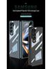 Samsung Fold4 Electroplated Phantom Transparent PC Hard Shell Case - Solid Color, Foldable Protection