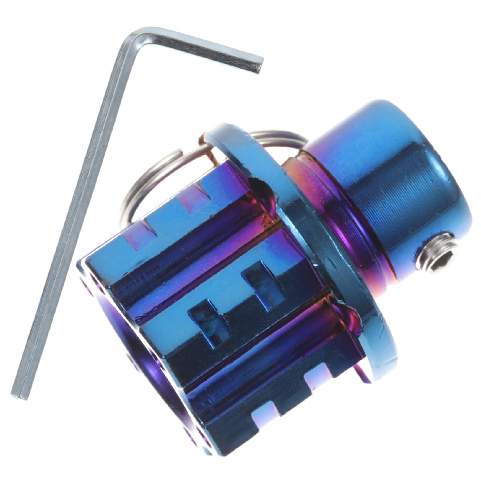 

TIDTALEO Motorcycle Key Cover, Scooter Screw, Motorcycle Modified Key Head, Switch, Electric Seat, Alloy 3.4X3cm синій