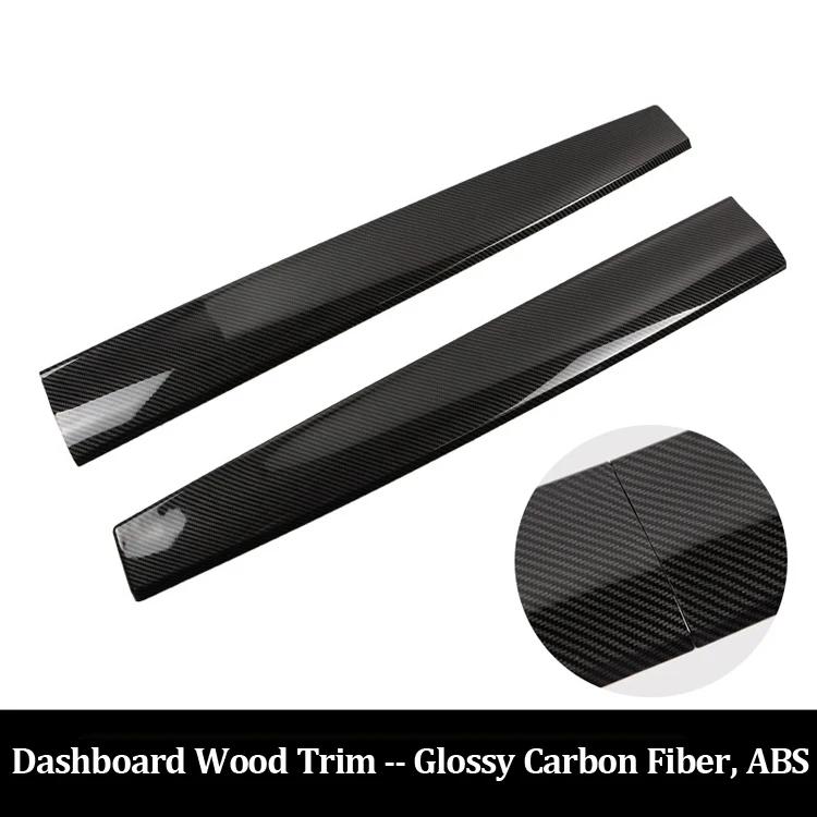 

For Tesla Model 3 Y Dashboard Panel Cover Door Trim Decoration Sticker Model3 ABS Carbon Fiber Pattern Decor Accessories for 2019-2023 MY