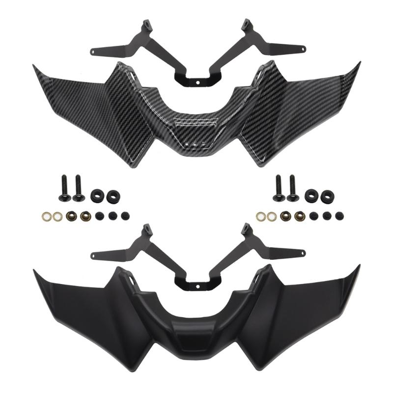 Replacement Fairing Aerodynamic Wing Deflector Fairing Panel Motorcycle Sport Downforce Naked Front Spoilers