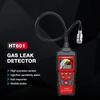 Neuer professioneller Gasleckdetektor 0-1000 PPM Ton- & Bildschirmalarm Brennbares Erdgas Methan Gas CH4 C2H2 C2H4 C2H6 C2H4O Detektor mit LCD-Anzeige