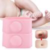 2 Stück Herniengürtel Hernientherapie Behandlung Kinder Säugling Baby Nabelbruchgürtel Rosa