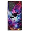 Case For Samsung Galaxy S23 Ultra Nike Logo Black Stylish Bright Pink Purple Blue Maniacase