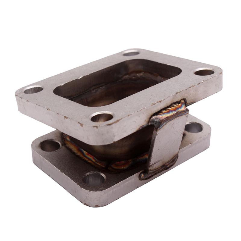 Turbo Exhaust Manifold Adapter Flange Cast Iron T3 to T4 Conversion Fitting for Car or Truck Turbo Installation