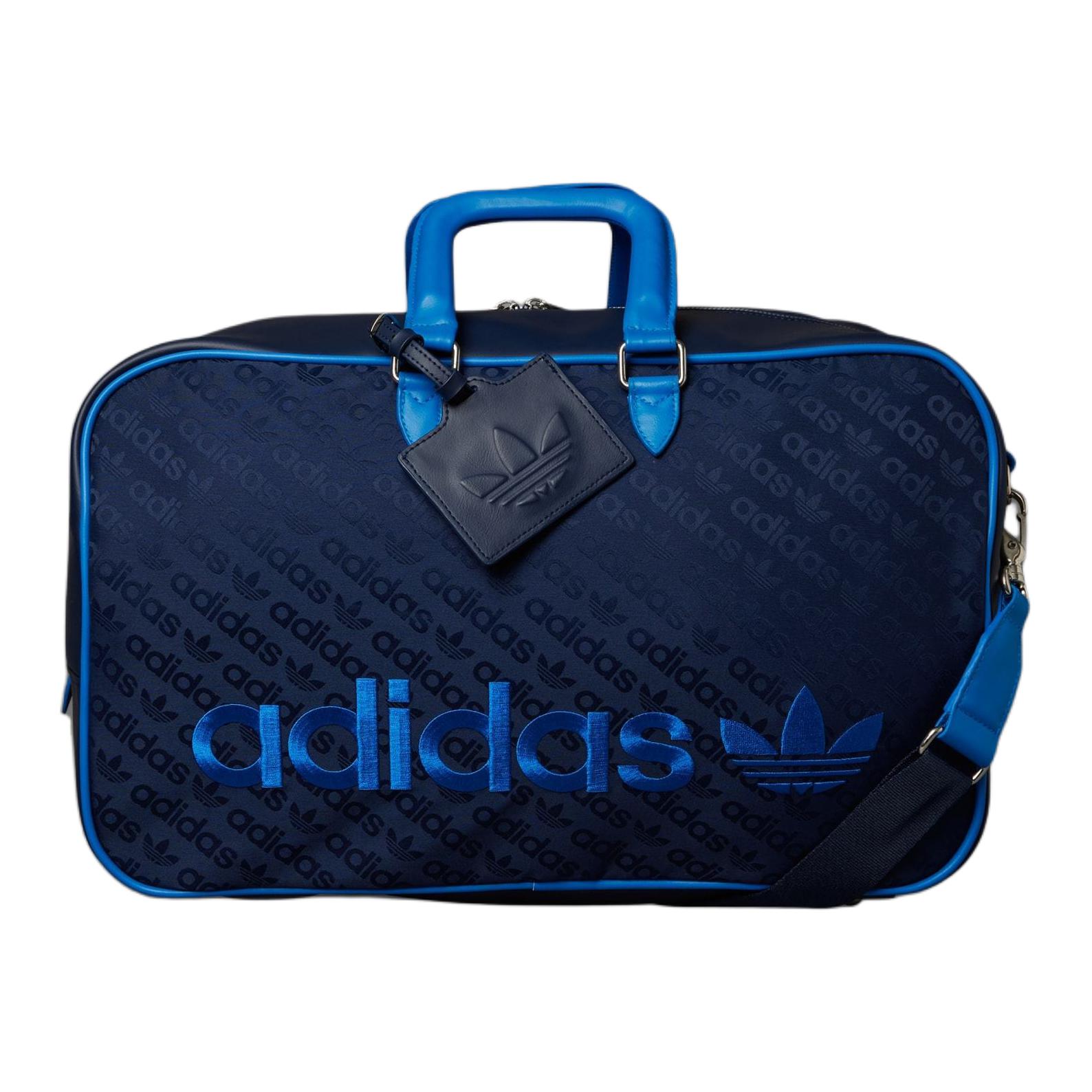 

Adidas Originals Polyurethane Boston Bag, One Shoulder Handbag Unisex Dark Indigo Adidas JD6638