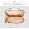 Leo&Aoi Nishijin-ori Long Wallet, Round Zipper, Long Wallet with Card Slots and Coin Purse, Gold Brocade, Takamisha Design, Flowing Water Peony and