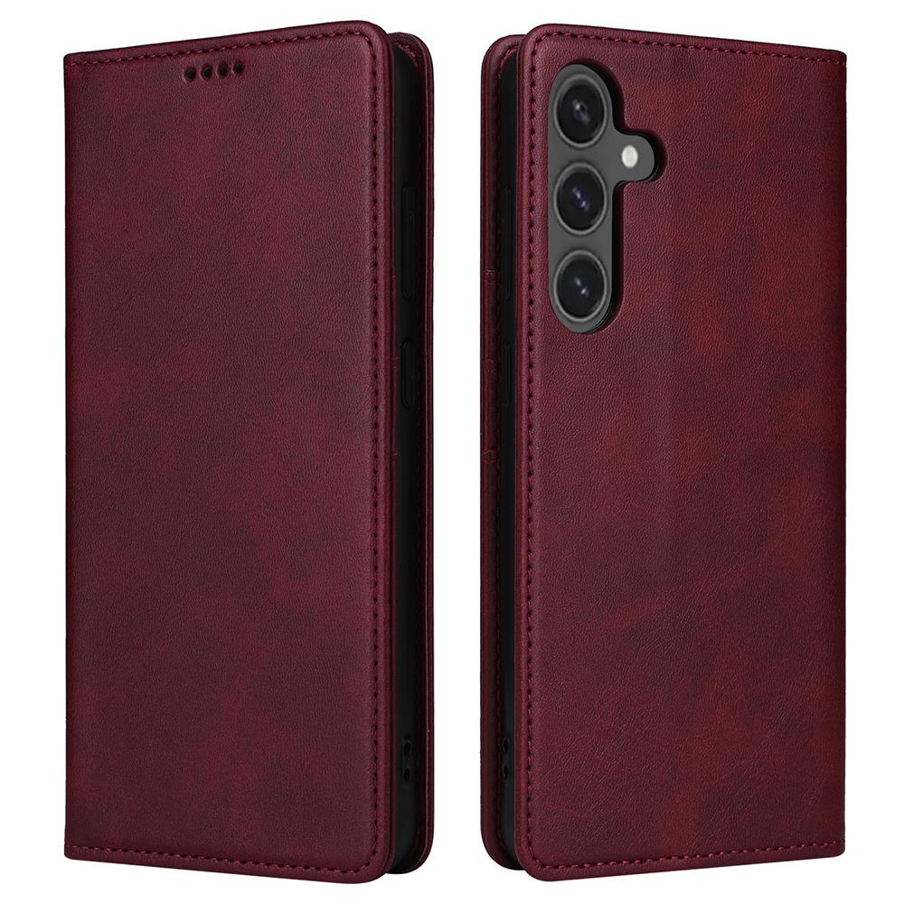 For Samsung Galaxy S25 FE Case RFID Blocking PU Leather Phone Wallet Cover