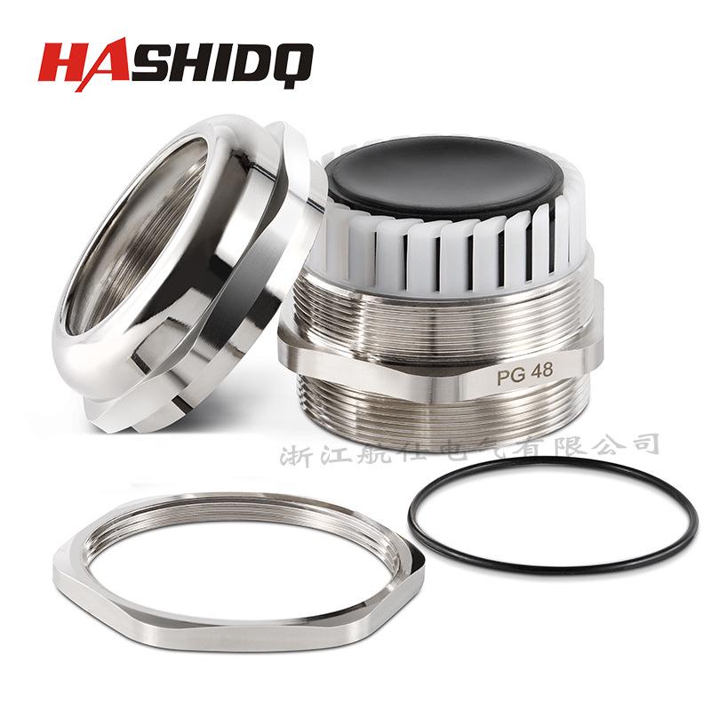 Nickel-Plated Brass Waterproof Metal Cable Gland PG/M Series IP68