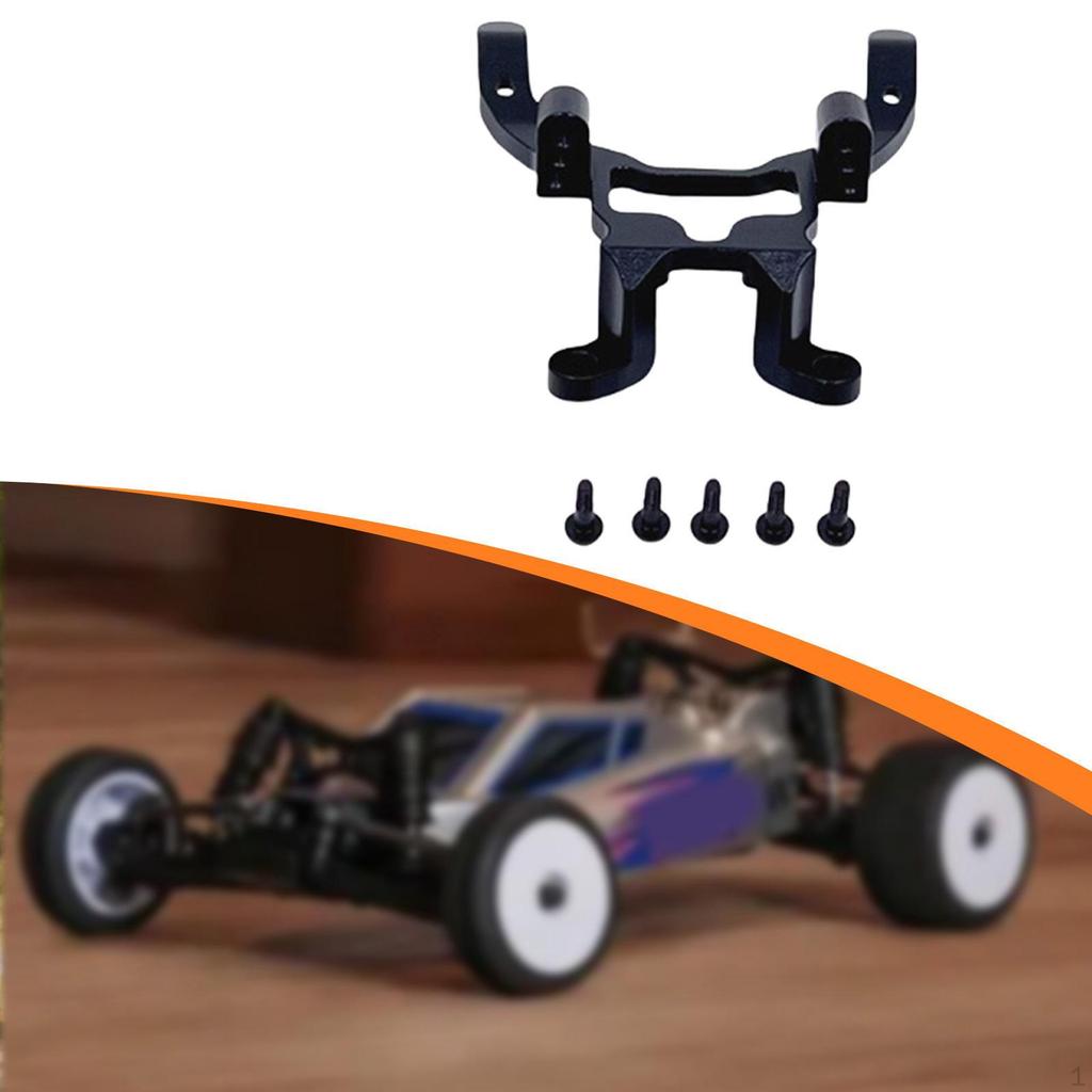 Front Bulkhead for Radio-controlled Car, Assembly Required, Made of Sturdy Metal, Replacement Part