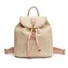 Woven straw bag women's large-capacity new summer leisure backpack student class travel backpack