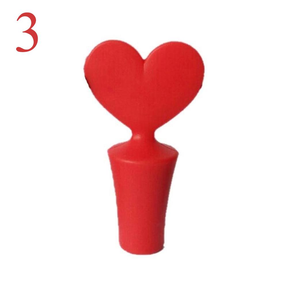Bottle Plug Fresh Wine Keeper Plug Sealer Wine Stoppers Poker Shaped Red Wine Bottle Cap Silicone