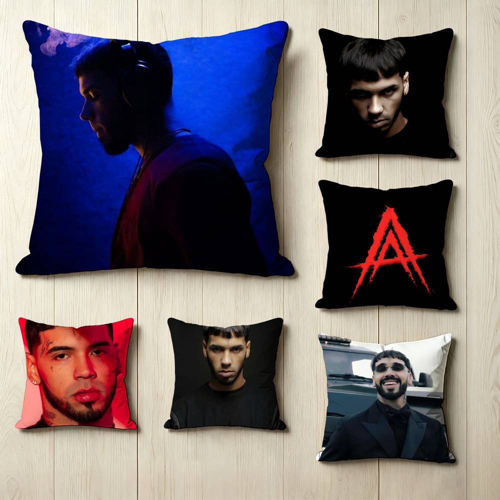 Rapper and Songwriter AAnuel AA Square DoubleSided printed Pillow Case Bedroom Bedside Pillow Sofa Cushion Cover