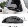 Side Rear View Mirror Cover Caps Signals For VW Golf 7 MK7 7.5 GTI For Touran 2013- Bright Black Mirror Case Car