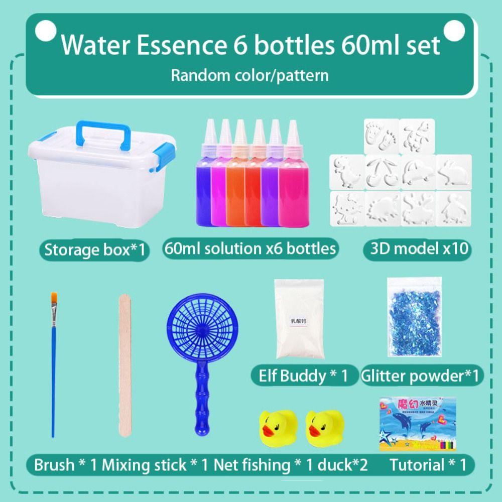 DIY Material Set Magic Water DIY Set Magic Water Elf Ocean Mold Kit  Montessori Education Toy